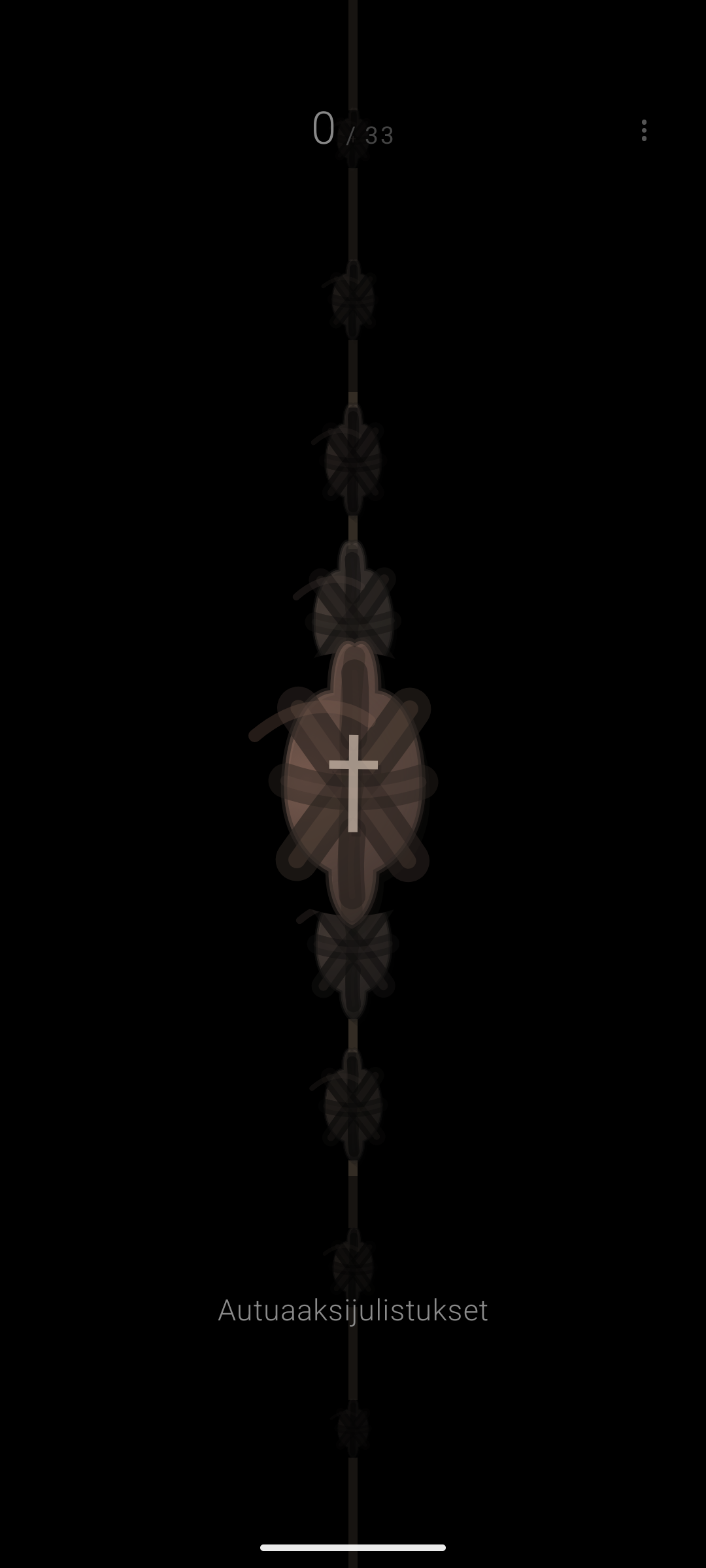 Zero bead with cross